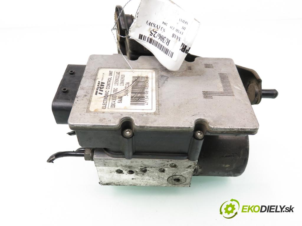 SAAB 9-3 (YS3F) SEDAN 2004 88,00 1.9 TiD - Z 19 DT 1910,00 Pumpa ABS 13509221AE ; 13663920 ; 12801324 (Pumpa ABS)