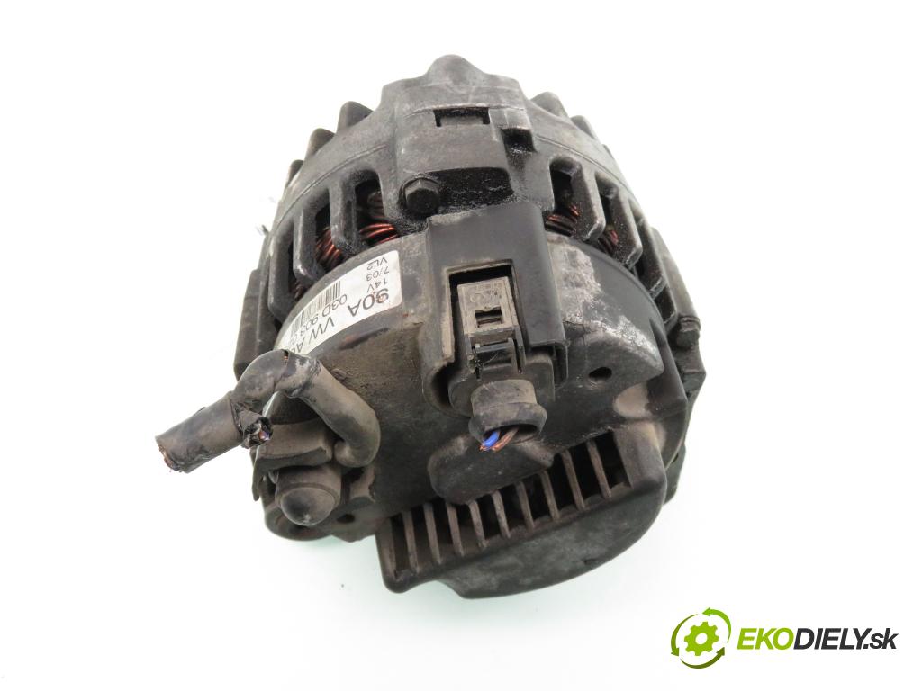 SKODA FABIA I SEDAN (6Y3) SEDAN 2004 47,00 1.2 - AZQ 1198,00 Alternátor 03D903025J ; SG9B057 (Alternátory)