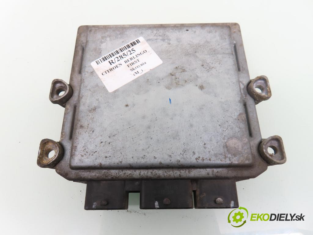 CITROEN BERLINGO FIRST Skrzynia (M_) KOMBIVAN 2005 66,00 2.0 HDI 90 - RHY (DW10TD) 1997,00 Riadiaca jednotka Motor 5WS40146FT ; SW9657544780
