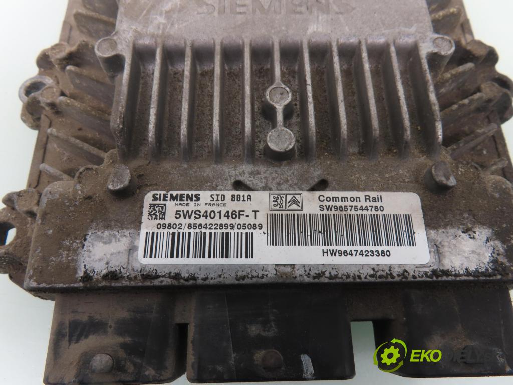 CITROEN BERLINGO FIRST Skrzynia (M_) KOMBIVAN 2005 66,00 2.0 HDI 90 - RHY (DW10TD) 1997,00 Riadiaca jednotka Motor 5WS40146FT ; SW9657544780