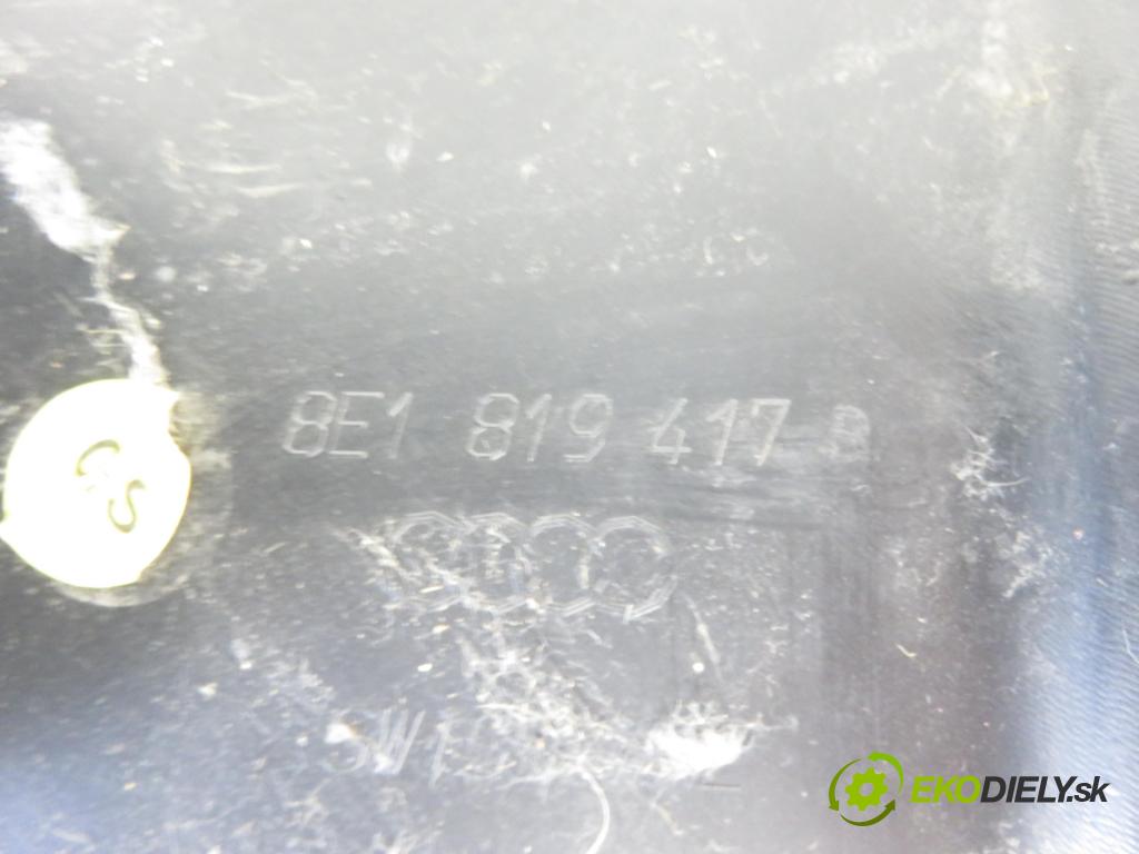 AUDI A4 Avant (8E5, B6) KOMBI 2002 96,00 1.9 TDI - AWX 1896,00 torpédo plast pod čelní okno 8E1819417B (Torpéda)