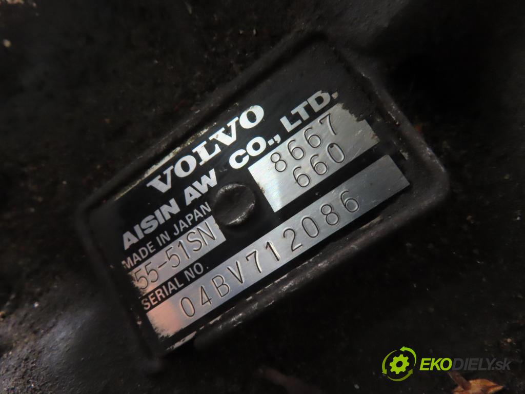 VOLVO S60 I (384) SEDAN 2004 103,00 2.4 Bifuel (CNG) - B 5244 SG 2435,00 Prevodovka automatická 5551SN