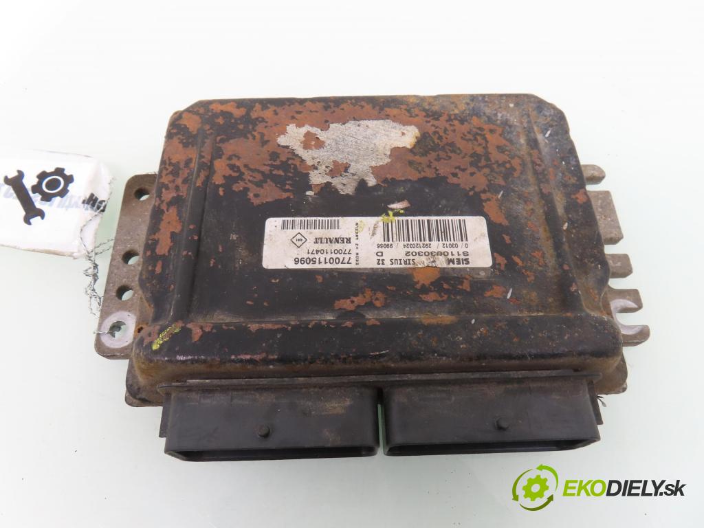 RENAULT MEGANE I (BA0/1_) HB 1999 55,00 1.4 e (BA0E, BA0V) - E7J 626 1390,00 Riadiaca jednotka Motor S110030302D ; 7700115096