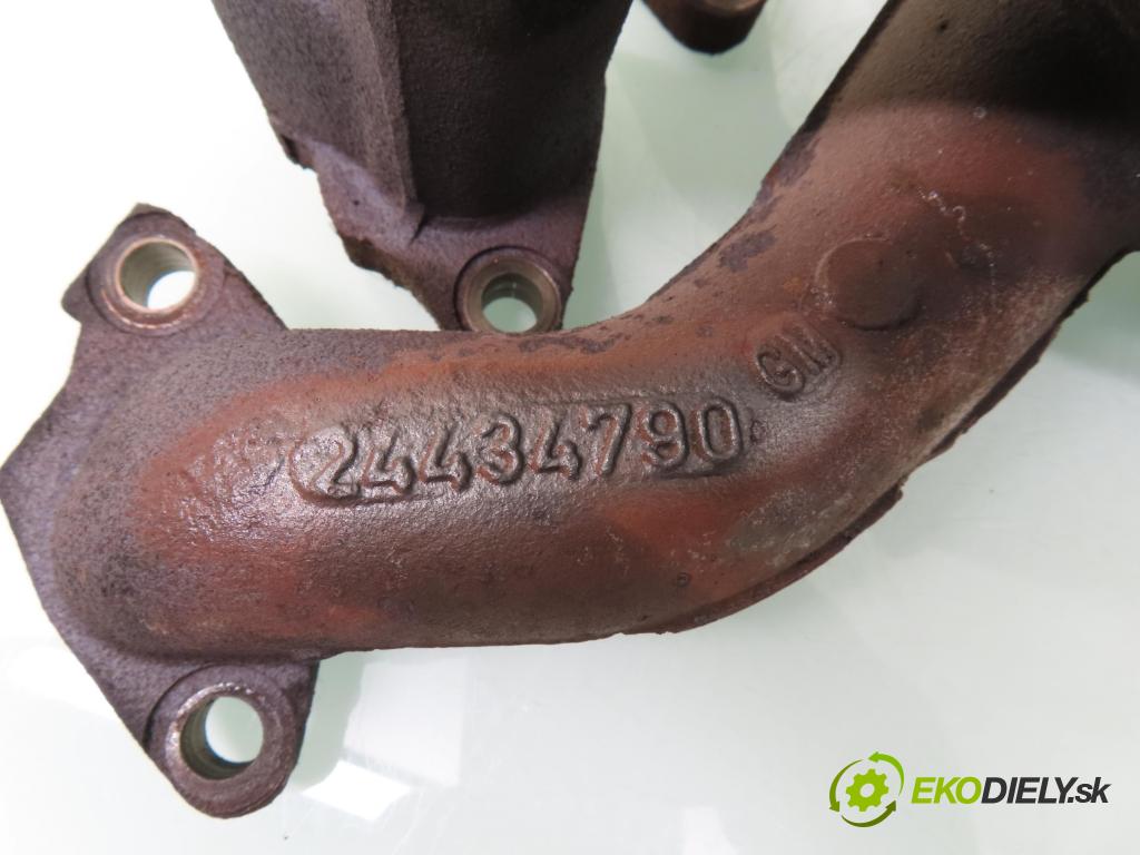 OPEL CORSA C (X01) HB 2003 55,00 1.2 16V 75 - Z 12 XE 1199,00 Potrubie VYČERPAT: GM42 ; 24434791 ; 24434790 (Výfukové potrubie)