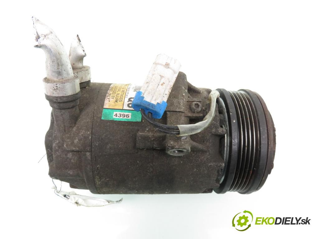 OPEL ASTRA G liftback (T98) HB 2000 74,00 1.6 16V - C 16 SEL 1598,00 KOMPRESOR: klimatizácie 09174396 (Kompresor klimatizácie)