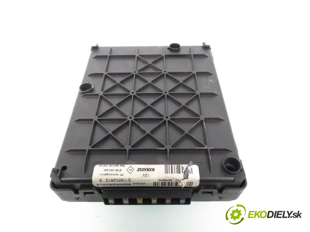 RENAULT SCENIC I (JA0/1_) MINIVAN 1999 72,00 1.9 dTi (JA0N) - F9Q 731 1870,00 MODUL BSI 8200029342A ; S108502610B