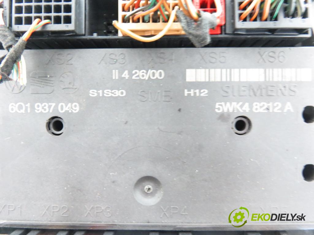 SKODA FABIA I (6Y2) HB 2000 50,00 1.4 - AME 1397,00 MODUL komfortu 6Q1937049 ; 5WK48212A