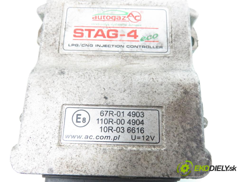PEUGEOT 206 liftback (2A/C) HB 2003 55,00 1.4 i 75 -  KFX 1361,00 řídící jednotka LPG 67R014903 ; 110R004904 ; 10R036616