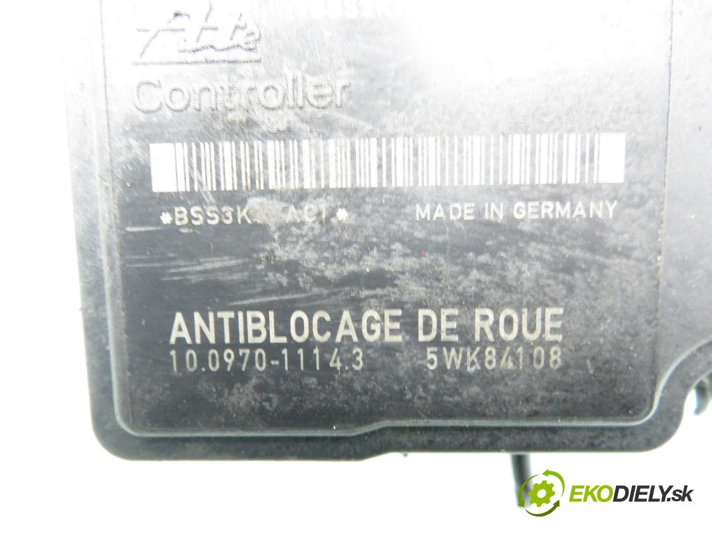 PEUGEOT 206 liftback (2A/C) HB 2003 50,00 1.4 HDi 8V 70 - 8HX 1398,00 pumpa ABS 10097011143 ; 5WK84108 ; 9652342980 (Pumpy brzdové)