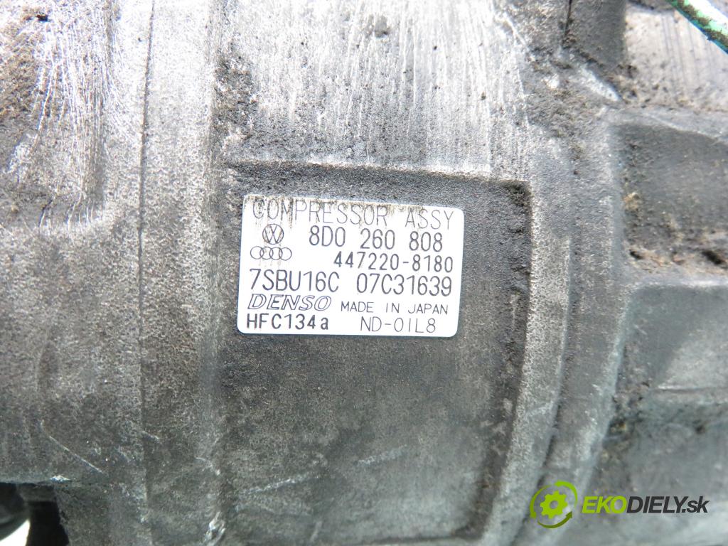 AUDI A6 Avant (4B5, C5) KOMBI 2001 0,00 1.8 T - AEB 1781,00 KOMPRESOR: klimatizace 8D0260808 ; 4472208180 (Kompresory)