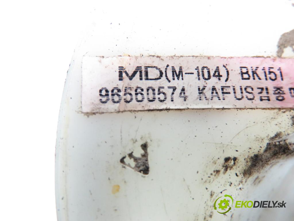 DAEWOO MATIZ (M100, M150) HB 2001 38,00 0.8 52 - F8CV 796,00 pumpa paliva 96560574