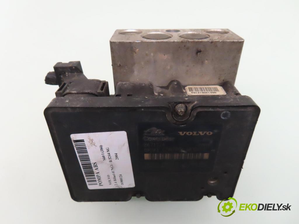 VOLVO S60 I (384) SEDAN 2004 103,00 2.4 Bifuel (CNG) - B 5244 SG 2435,00 pumpa ABS 8671224 ; P08671223 ; 10020403684 (Pumpy brzdové)