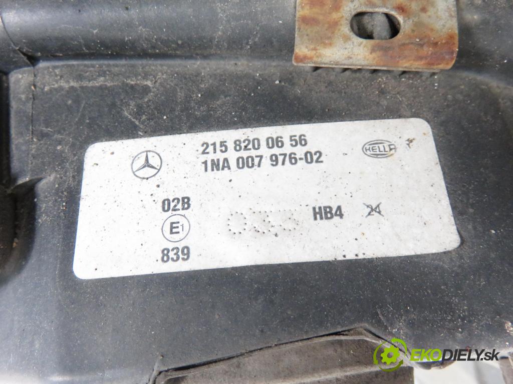 MERCEDES-BENZ KLASA C (W203) KOMBI 2002 105,00 C 180 Kompressor (203.046) - M 271.946 1796,00 nárazník přední část A2038850165 ; 2158200656