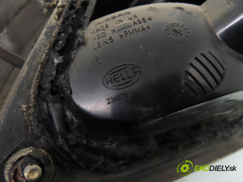 NISSAN ALMERA II (N16) HB 2000 66,00 1.5 - QG15DE 1498,00 Svetlo ľavé zadné 236875