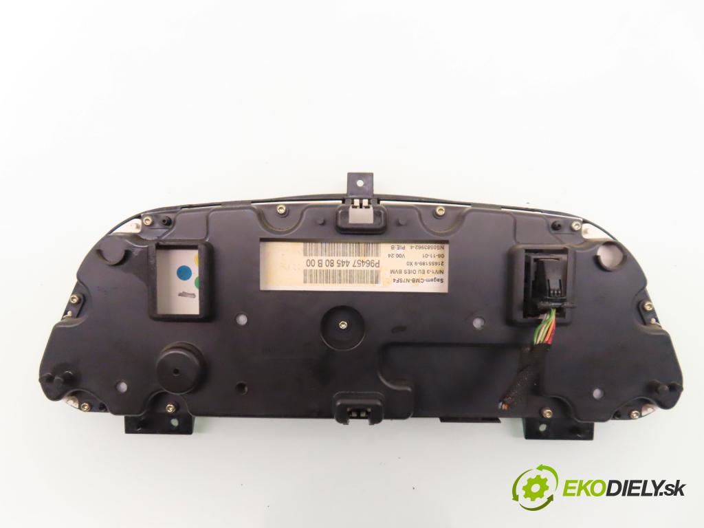 CITROEN XSARA (N1) HB 2001 80,00 1.6 16V 109 - NFU 1587,00 Prístrojovka elektrický P9645744580B