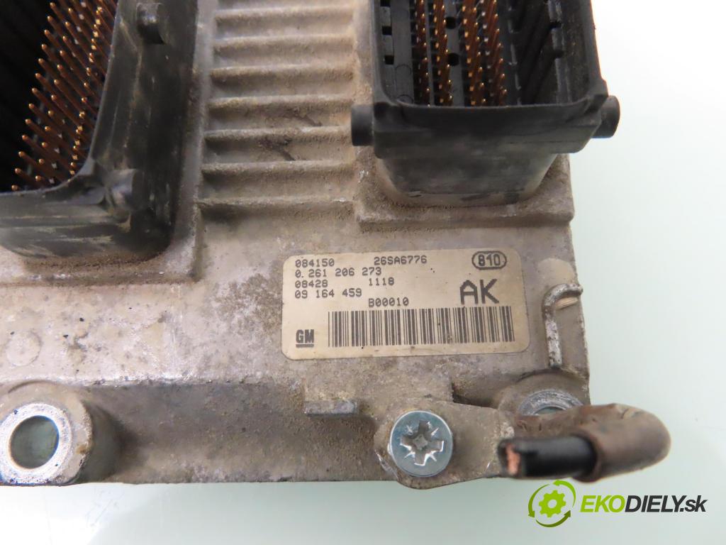 OPEL AGILA (A) (H00) HB 2000 43,00 1.0 12V - Z 10 XE 973,00 Riadiaca jednotka Motor 0261206273 ; 09164459