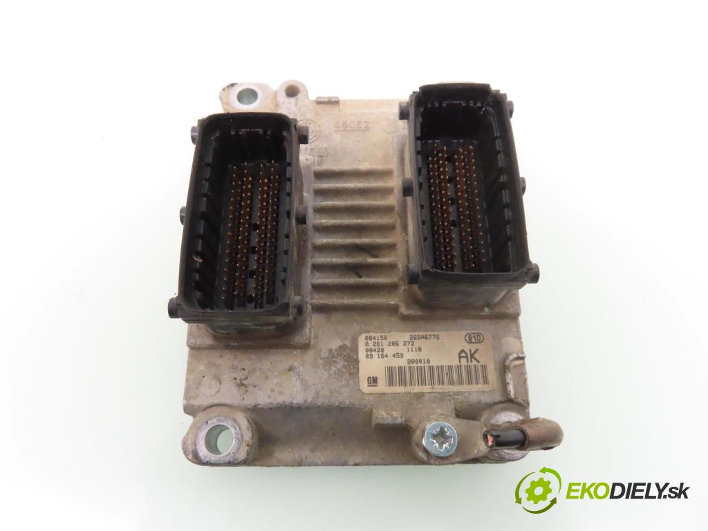 OPEL AGILA (A) (H00) HB 2000 43,00 1.0 12V - Z 10 XE 973,00 Riadiaca jednotka Motor 0261206273 ; 09164459