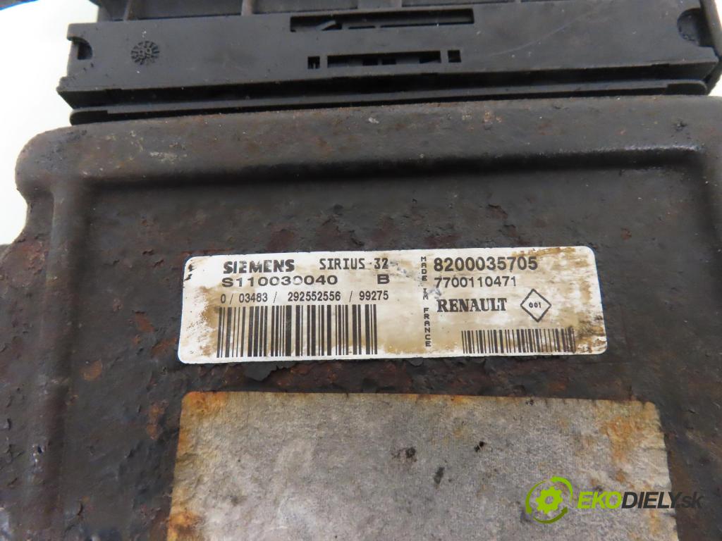 RENAULT LAGUNA I Grandtour (K56_) KOMBI 1999 79,00 1.6 16V 107 - K4M 720 1598,00 Riadiaca jednotka Motor S110030040B ; 8200035705