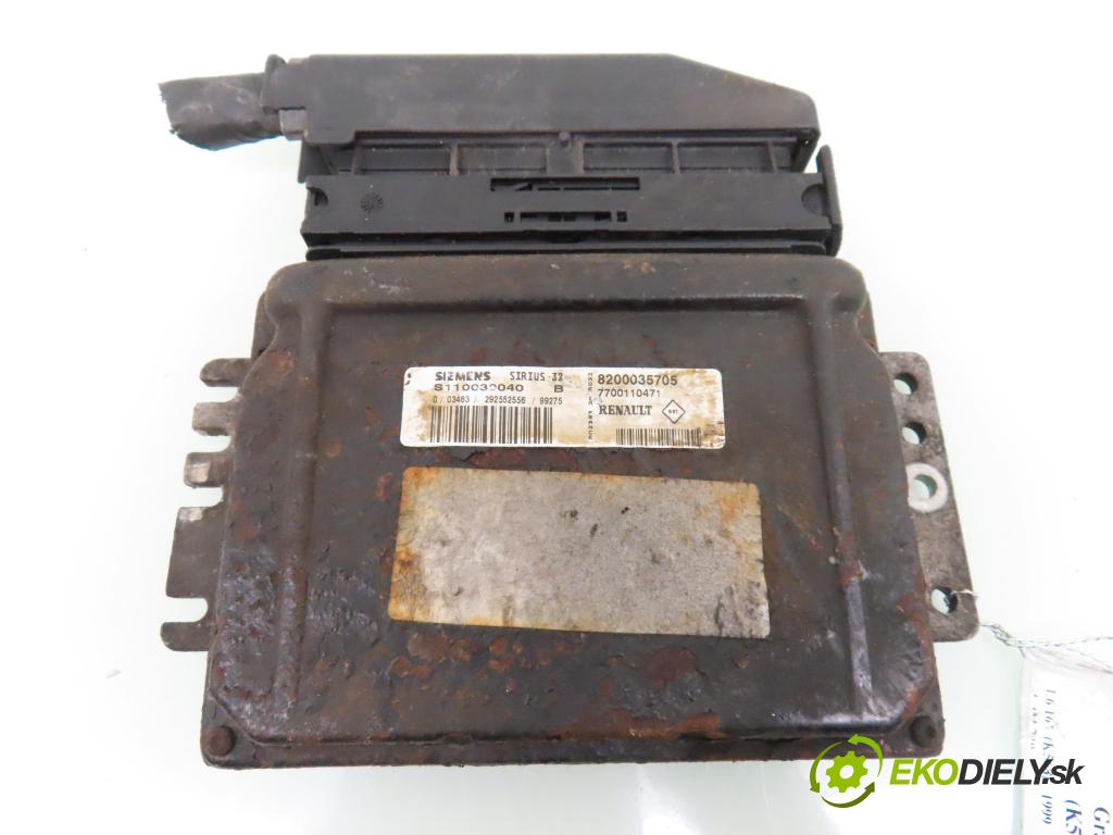 RENAULT LAGUNA I Grandtour (K56_) KOMBI 1999 79,00 1.6 16V 107 - K4M 720 1598,00 Riadiaca jednotka Motor S110030040B ; 8200035705