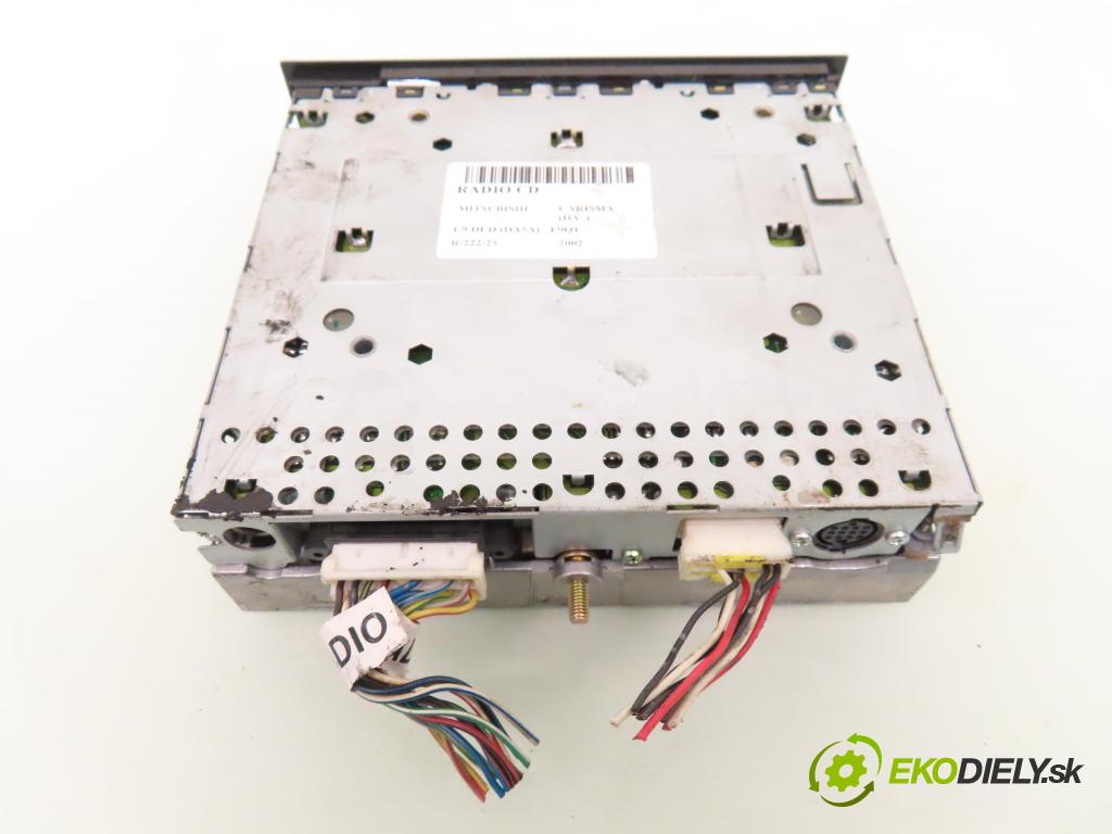 MITSUBISHI CARISMA (DA_) LIFTBACK 2002 75,00 1.9 DI-D 102 - F9Q1 1870,00 RADIO CD MZ312720