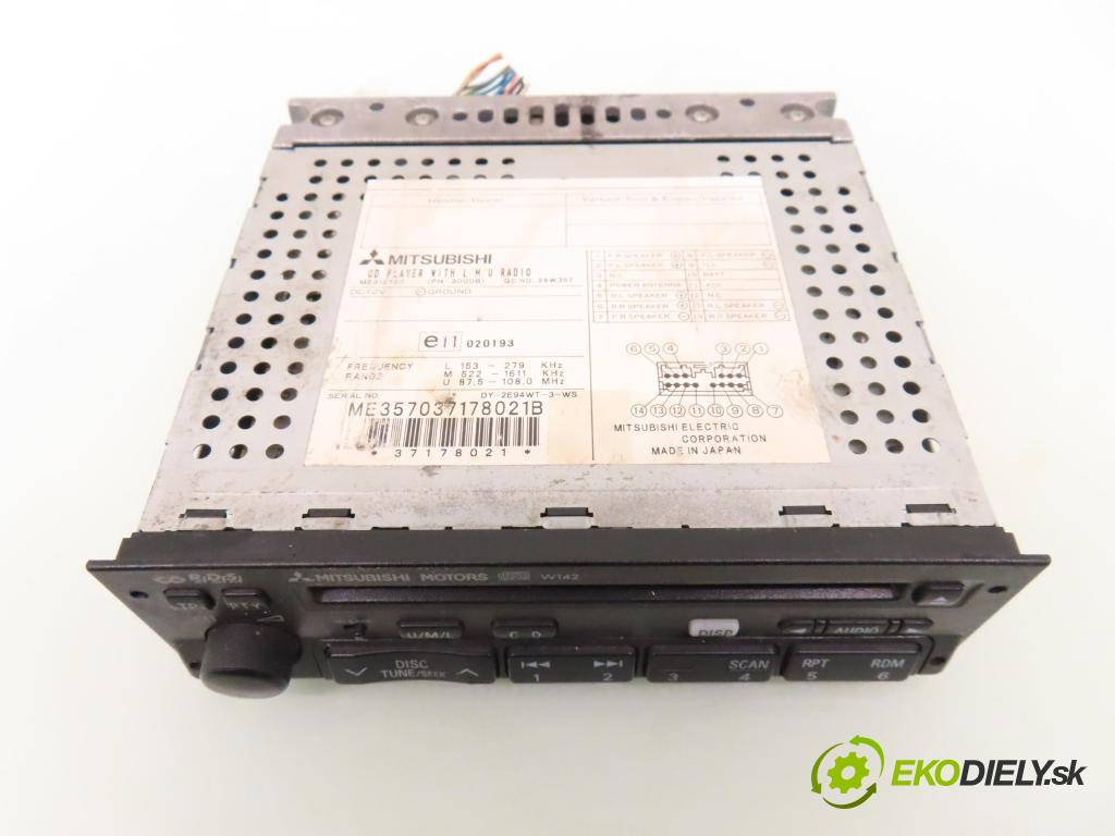 MITSUBISHI CARISMA (DA_) LIFTBACK 2002 75,00 1.9 DI-D 102 - F9Q1 1870,00 RADIO CD MZ312720