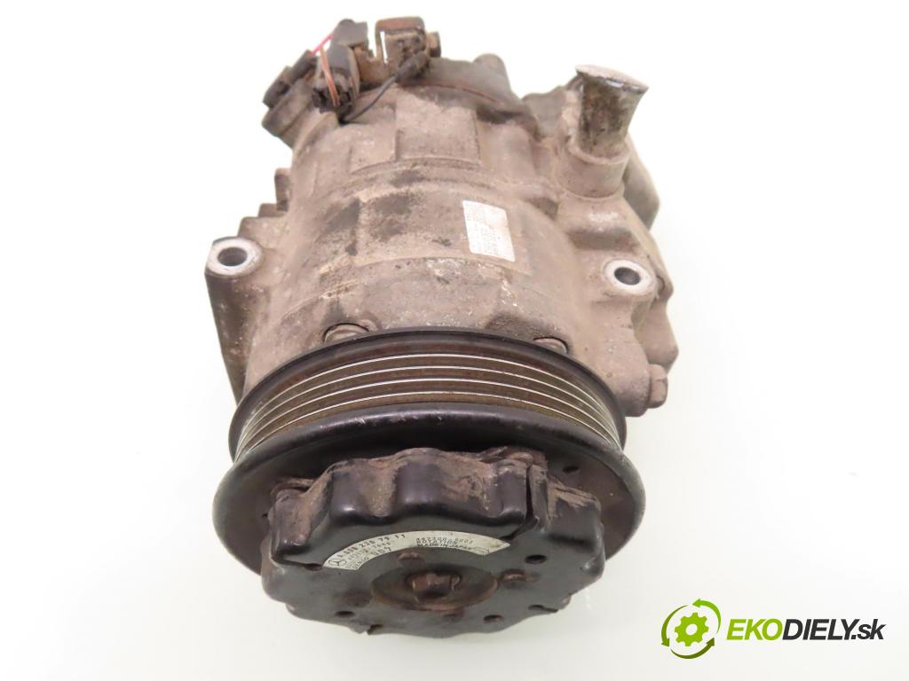 MERCEDES-BENZ KLASA A (W168) HB 2003 70,00 A 170 CDI 95 - OM 668.942 1689,00 KOMPRESOR: klimatizace 4472208366 ; A0002307911 ; 4471707646 (Kompresory)