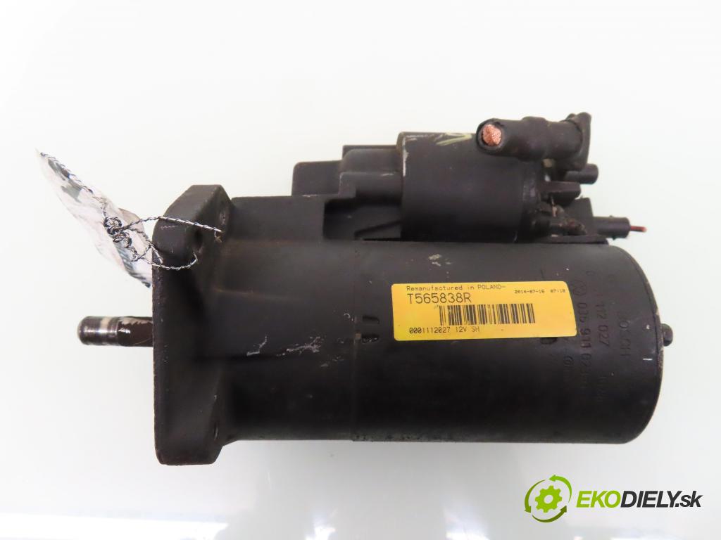 VW POLO (6N2) HB 2000 44,00 1.4 MPI 60 - AUD 1390,00 startér 0001112027 ; 036911023Q (Startér)