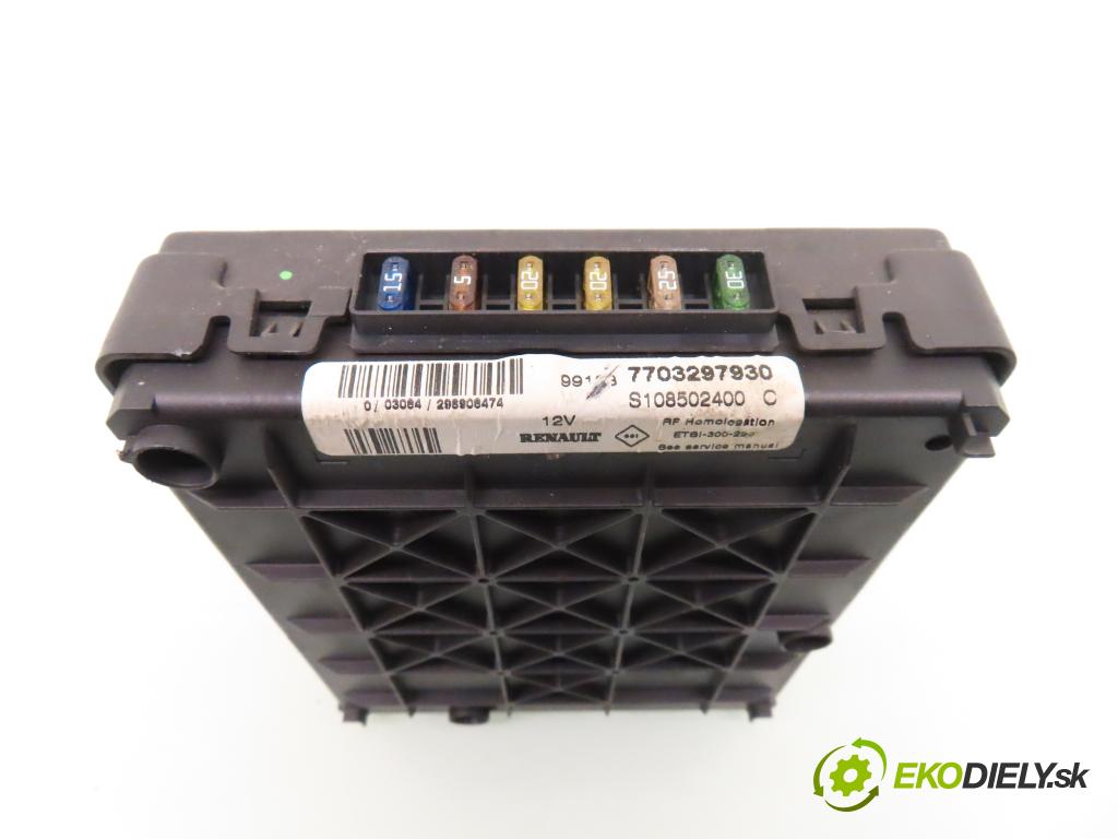 RENAULT MEGANE I (BA0/1_) COUPE 2002 79,00 1.6 16V 107 - K4M 708 1598,00 MODUL BSI 7703297930 ; S108502400C