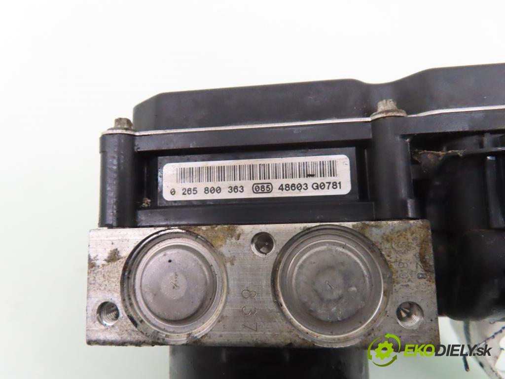 SEAT IBIZA III (6L1) HB 2004 47,00 1.2 12V - AZQ 1198,00 Pumpa ABS 0265800363 ; 0265231426 ; 6Q0614117L (Pumpa ABS)