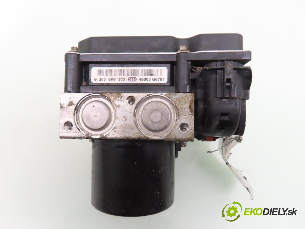 SEAT IBIZA III (6L1) HB 2004 47,00 1.2 12V - AZQ 1198,00 Pumpa ABS 0265800363 ; 0265231426 ; 6Q0614117L (Pumpa ABS)