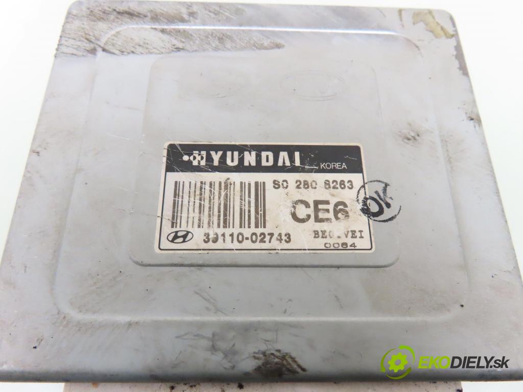 HYUNDAI ATOS PRIME (MX) HB 2000 40,00 1.0 i - G4HC 999,00 Riadiaca jednotka Motor 3911002743 ; S02808263