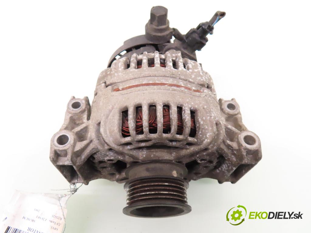 OPEL SIGNUM HB 2003 129,00 2.0 Turbo - Z 20 NET 1998,00 Alternátor 0124425053 ; 13229988 (Alternátor)