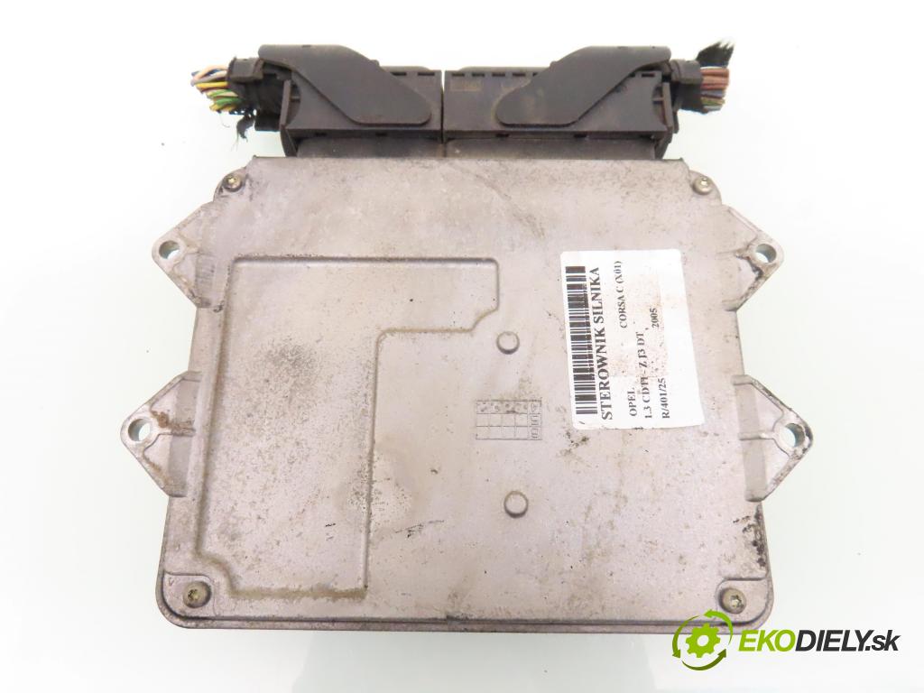 OPEL CORSA C (X01) HB 2005 51,00 1.3 CDTI - Z 13 DT 1248,00 Riadiaca jednotka Motor 55196352ZJ ; 7160004903