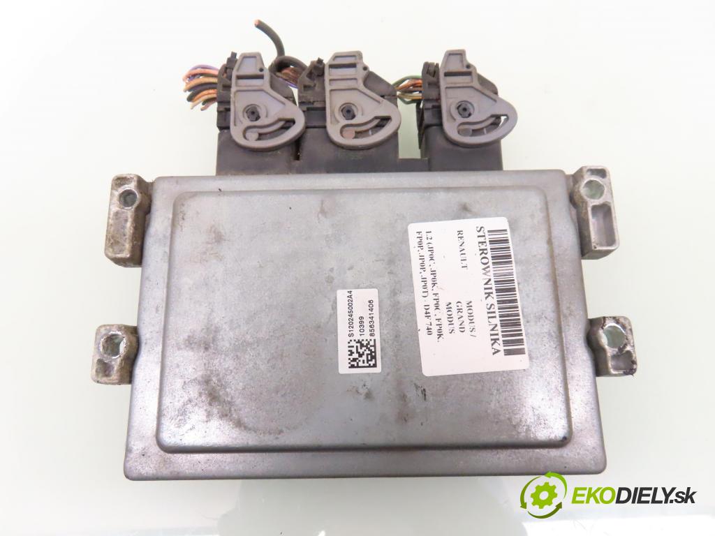 RENAULT MODUS / GRAND MODUS (F/JP0_) HB 2005 55,00 1.2 (JP0C, JP0K, FP0C, FP0K, FP0P, JP0P, JP0T) - D 1149,00 Riadiaca jednotka Motor S120200102B ; 8200414422