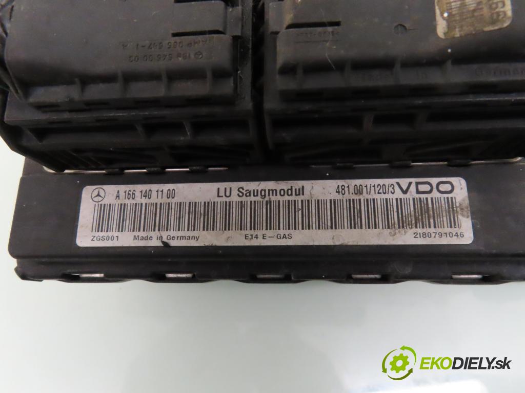 MERCEDES-BENZ KLASA A (W168) HB 1999 75,00 1.6 102 A 160  M 166.960 1598,00 Riadiaca jednotka Motor A0255454132 ; A1661401100