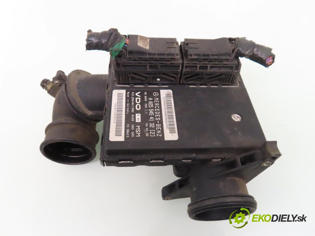 MERCEDES-BENZ KLASA A (W168) HB 1999 75,00 1.6 102 A 160  M 166.960 1598,00 Riadiaca jednotka Motor A0255454132 ; A1661401100