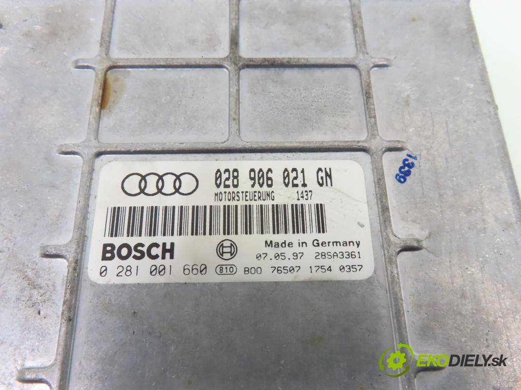 AUDI A4 (8D2, B5) SEDAN 1997 81,00 1.9 TDI - AVG 1896,00 Riadiaca jednotka Motor 028906021GN ; 0281001660