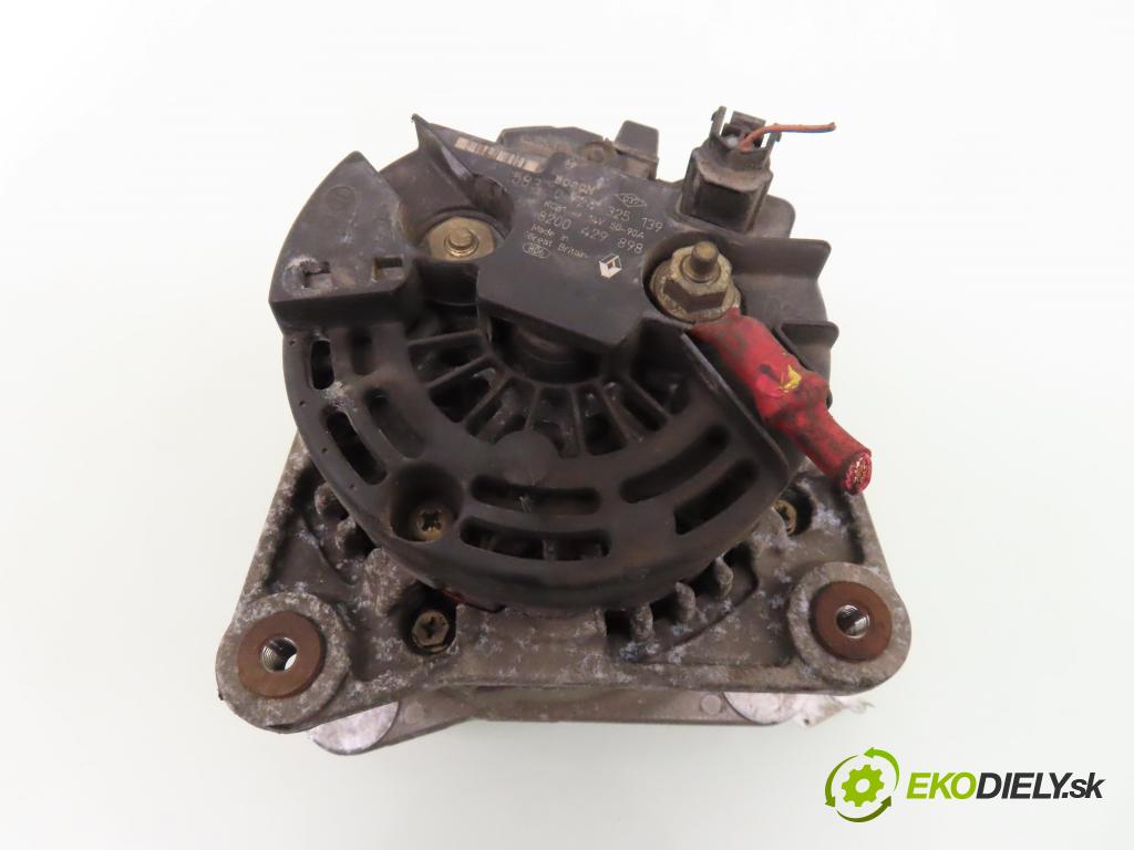 RENAULT MODUS / GRAND MODUS (F/JP0_) HB 2005 55,00 1.2 (JP0C, JP0K, FP0C, FP0K, FP0P, JP0P, JP0T) - D 1149,00 Alternátor 0124325139 ; 8200429898 (Alternátor)