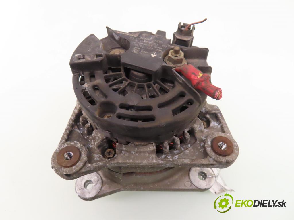 RENAULT MODUS / GRAND MODUS (F/JP0_) HB 2005 55,00 1.2 (JP0C, JP0K, FP0C, FP0K, FP0P, JP0P, JP0T) - D 1149,00 Alternátor 0124325139 ; 8200429898 (Alternátor)