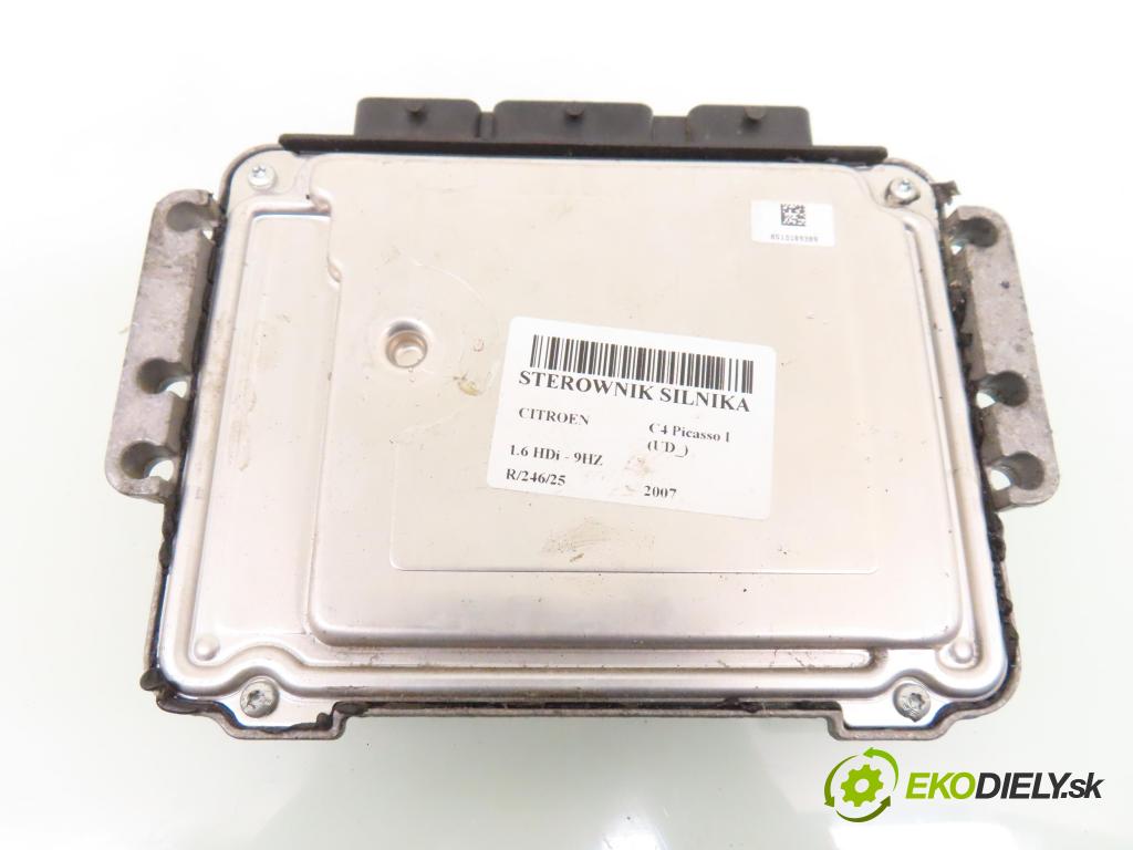 CITROEN C4 Picasso I (UD_) MINIVAN 2007 80,00 1.6 HDi 16V 109 - 9HZ 1560,00 Riadiaca jednotka Motor 0281012980 ; 9664617480