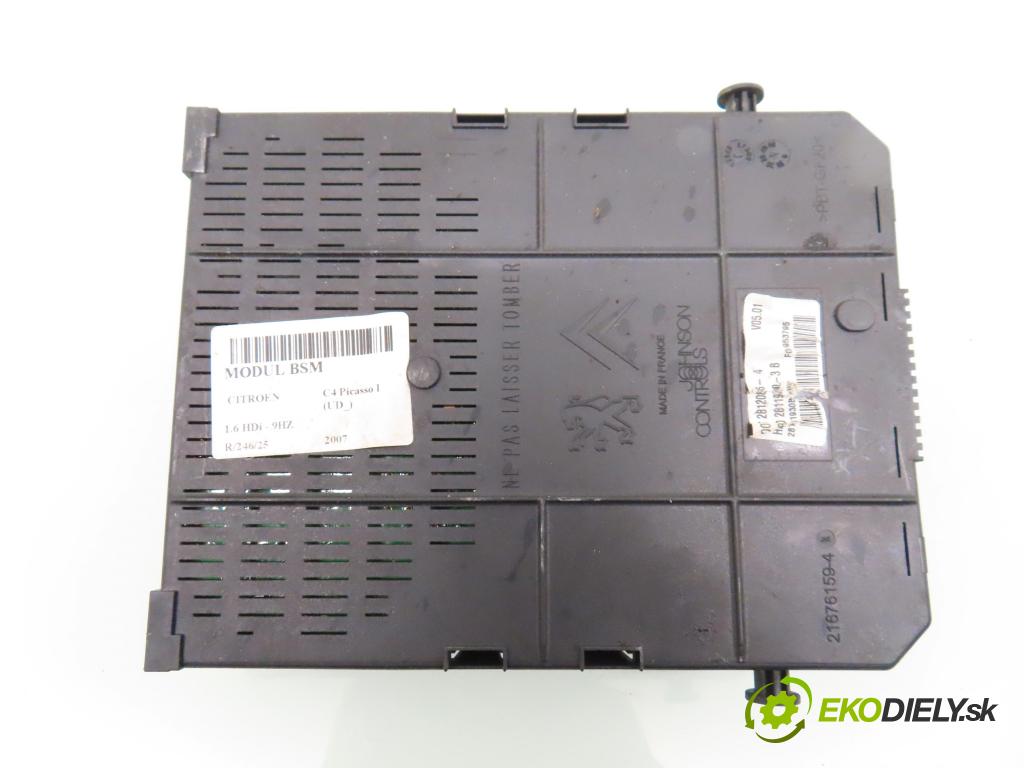 CITROEN C4 Picasso I (UD_) MINIVAN 2007 80,00 1.6 HDi 16V 109 - 9HZ 1560,00 MODUL BSI 966405908001