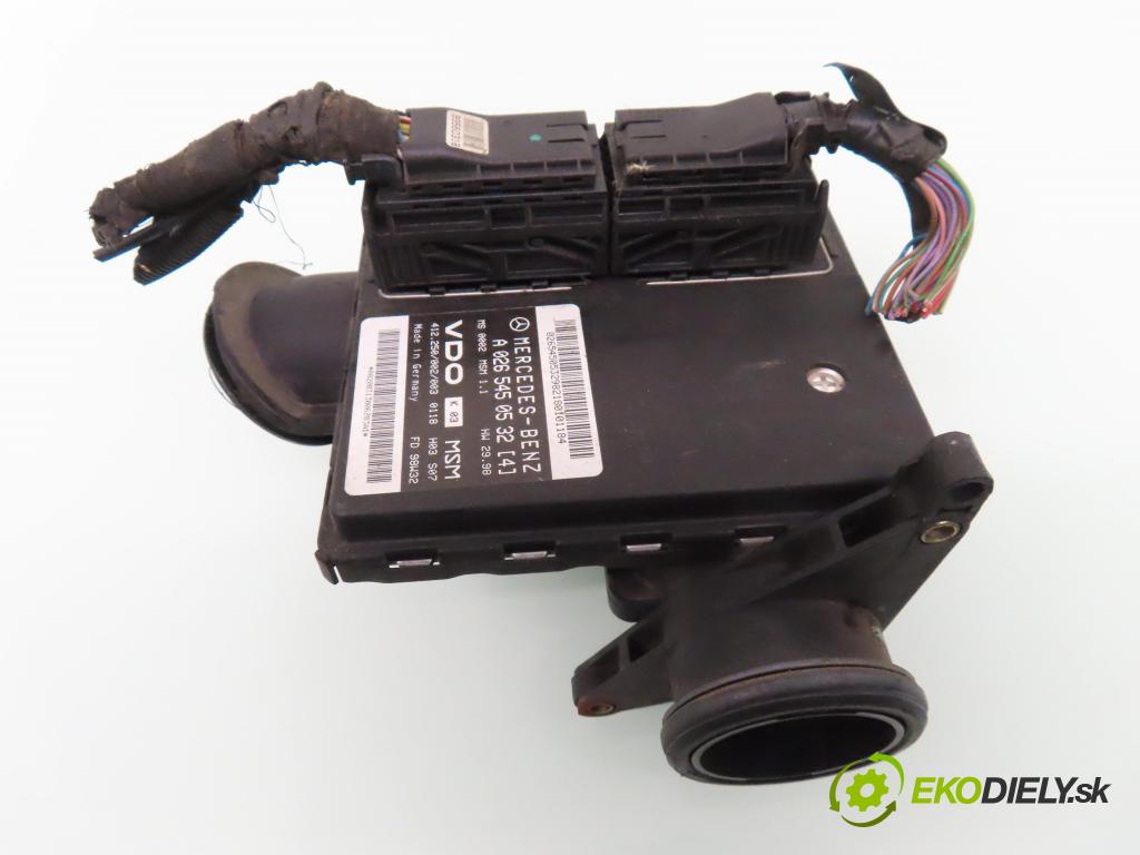 MERCEDES-BENZ KLASA A (W168) HB 1999 75,00 1.6 102 A 160 M 166.960 1598,00 Riadiaca jednotka Motor A0265450532 ; A1661402000