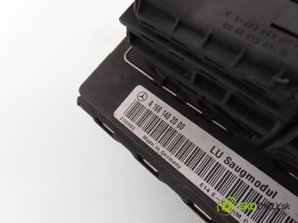 MERCEDES-BENZ KLASA A (W168) HB 1999 75,00 1.6 102 A 160 M 166.960 1598,00 Riadiaca jednotka Motor A0265450532 ; A1661402000