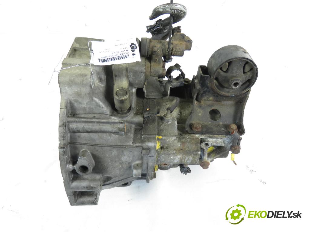 NISSAN ALMERA II (N16) HB 2000 66,00 1.5 - QG15DE 1498,00 Prevodovka MANUALNA 4M506VC