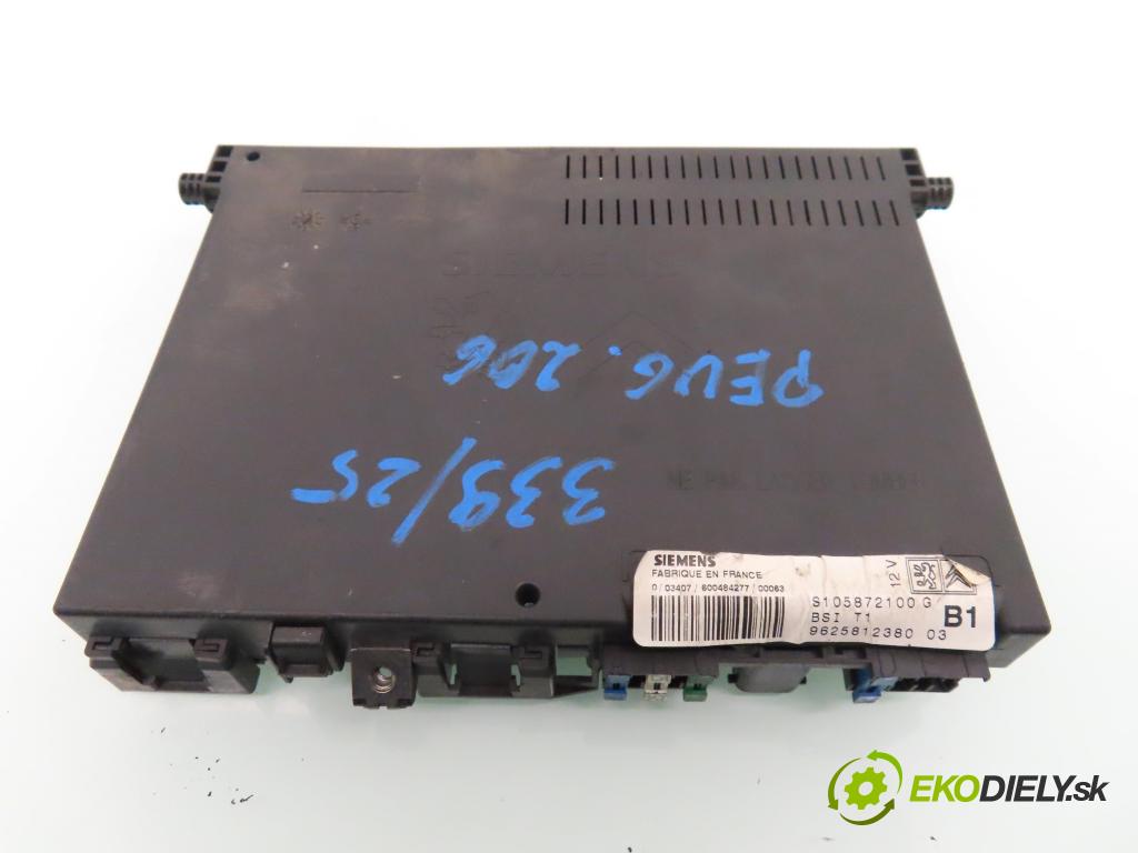 PEUGEOT 206 liftback (2A/C) HB 2000 44,00 1.1 60 - HFZ 1124,00 MODUL BSI 9625812380 ; S105872100G