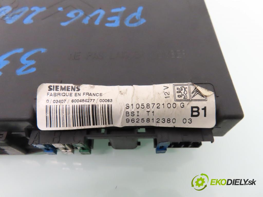 PEUGEOT 206 liftback (2A/C) HB 2000 44,00 1.1 60 - HFZ 1124,00 MODUL BSI 9625812380 ; S105872100G