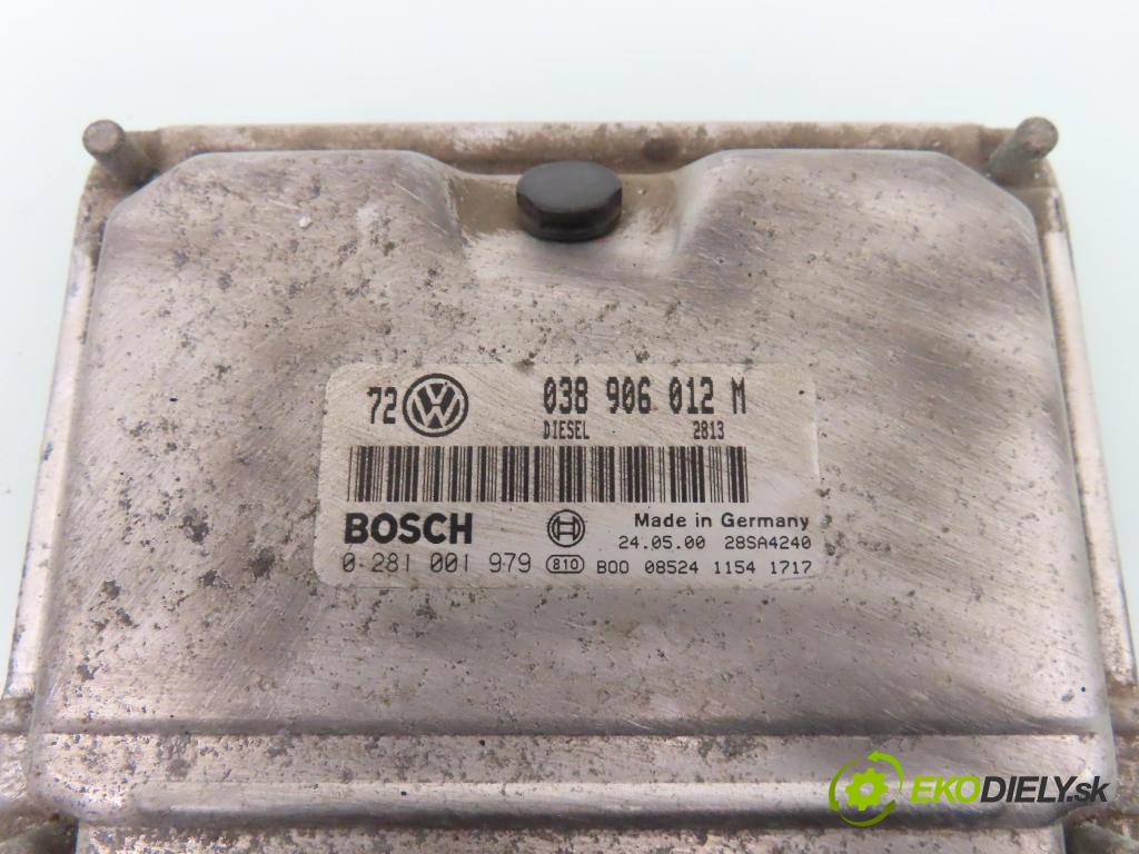 VW GOLF IV (1J1) KOMBI 2000 66,00 1.9 TDI - AGR 1896,00 Riadiaca jednotka Motor 038906012M