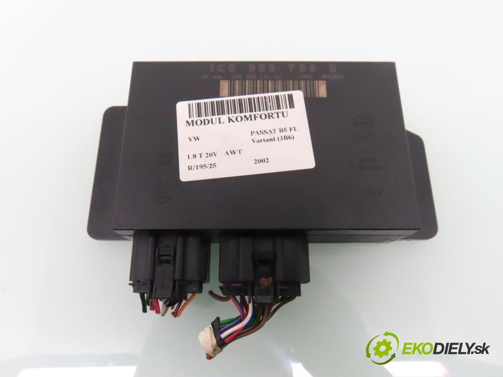 VW PASSAT B5.5 Variant (3B6) KOMBI 2002 110,00 1.8 T 20V - AWT 1781,00 MODUL komfortu 1C0959799B