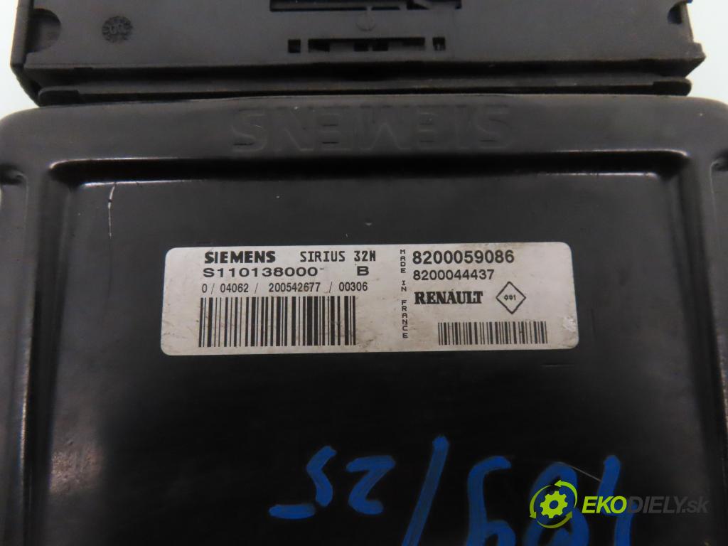 RENAULT THALIA I (LB0/1/2_) SEDAN 2001 55,00 1.4 - K7J 700 1390,00 Riadiaca jednotka Motor S110138000B ; 820059086