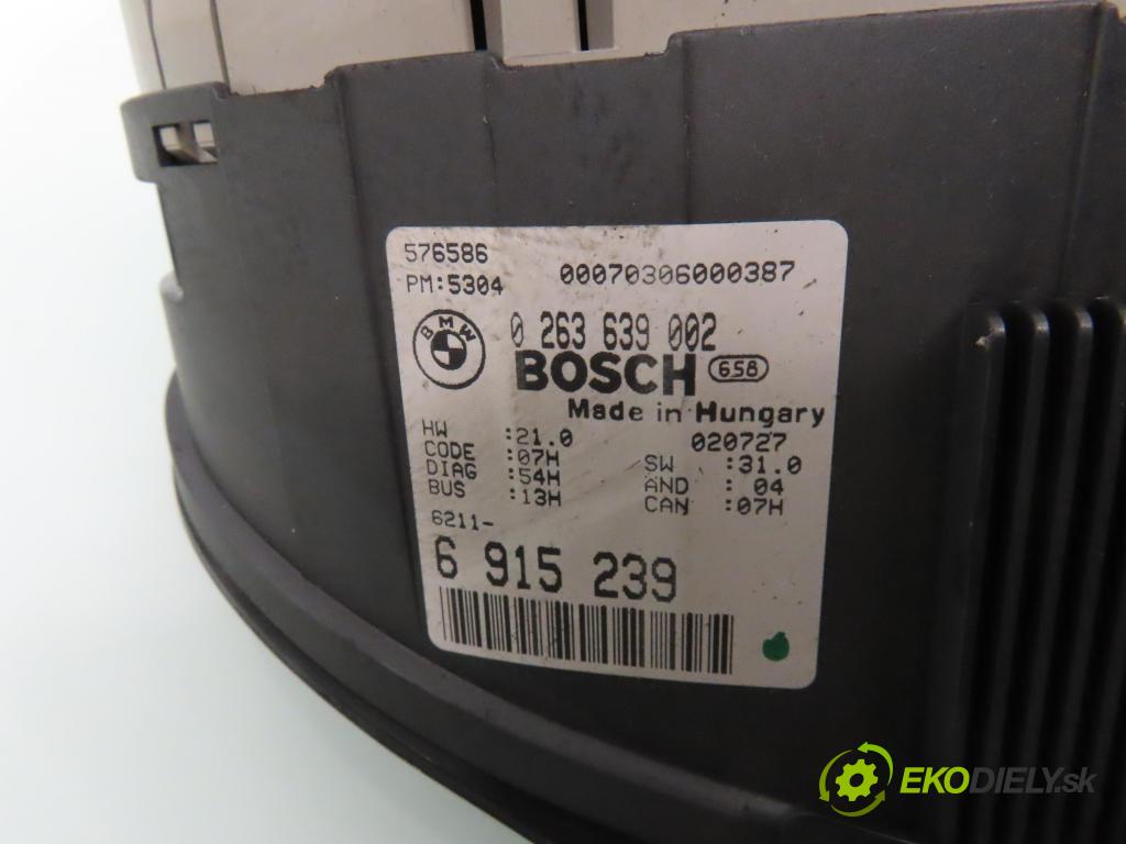 BMW 3 Touring (E46) KOMBI 2002 110,00 320 d 150 - M47 D20 (204D4) 1995,00 Prístrojovka elektrický 6915239 ; 0263639002